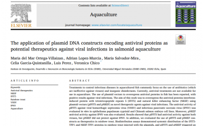 Nueva publicación – Acuicultura